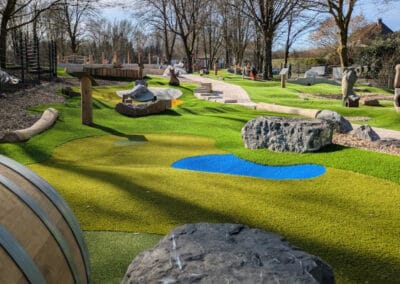 Unterer Bahnbereich - Adventure Minigolf Bochum