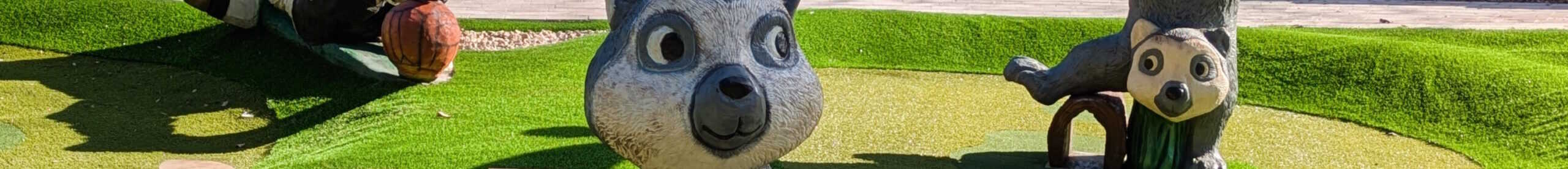 Katta und Fussballer - Adventure Minigolf Bochum Katta und Fussballer - Adventure Minigolf Bochum