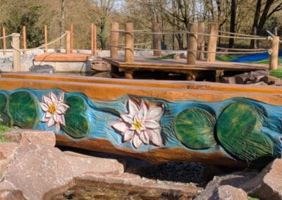 Rinne zum durchspielen - Adventure Minigolf Bochum